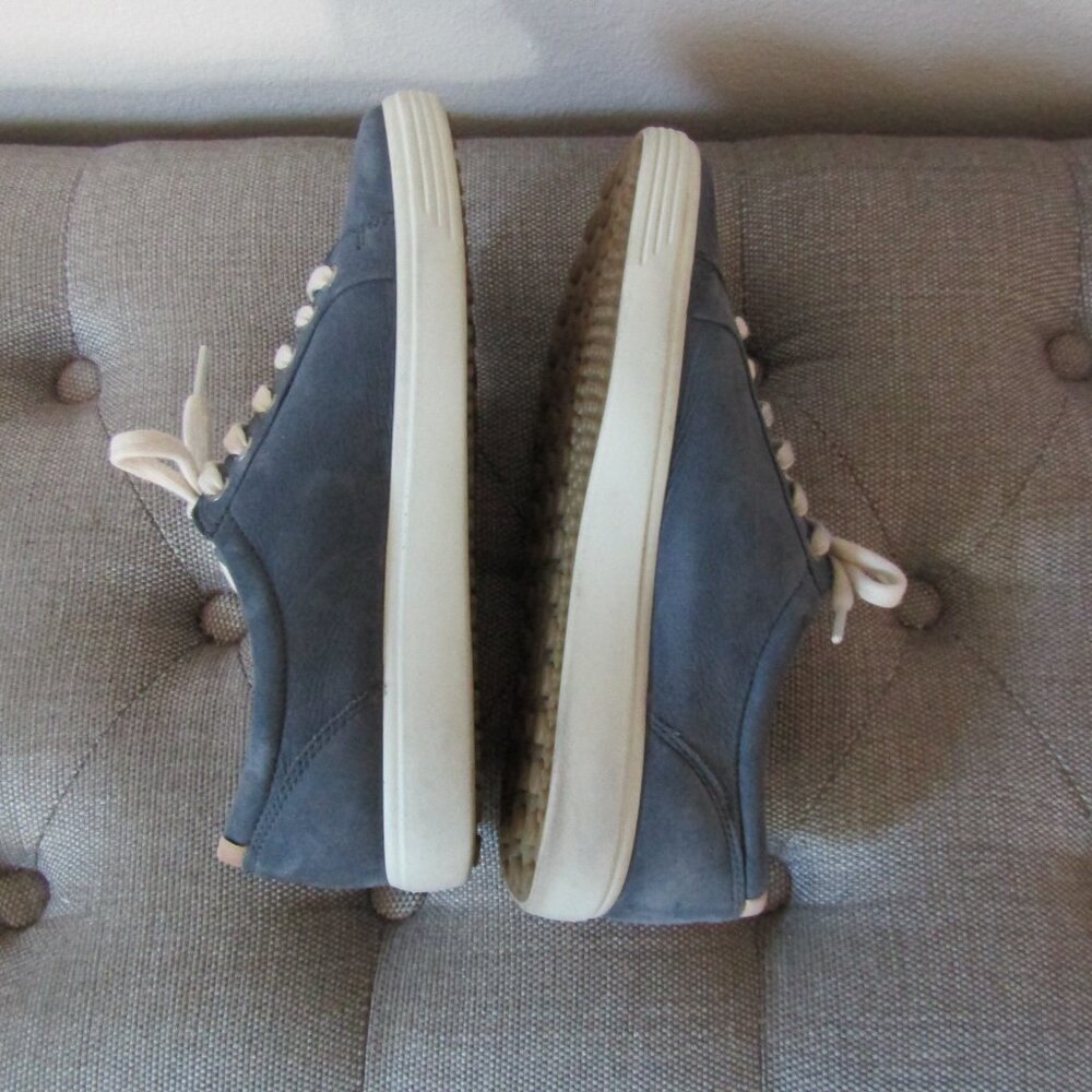 ECCO Nubuck Leather Sneaker EU 40/US 9 - Picture 3 of 13